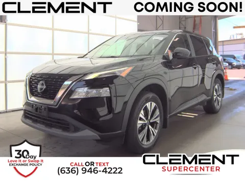Black 2023 Nissan Rogue SV for sale in Florissant, MO