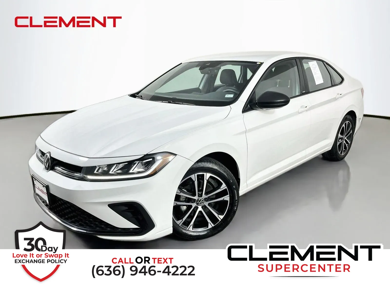 White 2025 Volkswagen Jetta 1.5T Sport for sale in Florissant, MO