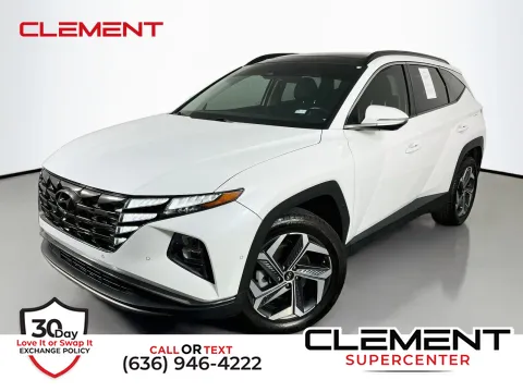 White 2022 Hyundai Tucson Hybrid Limited for sale in Florissant, MO