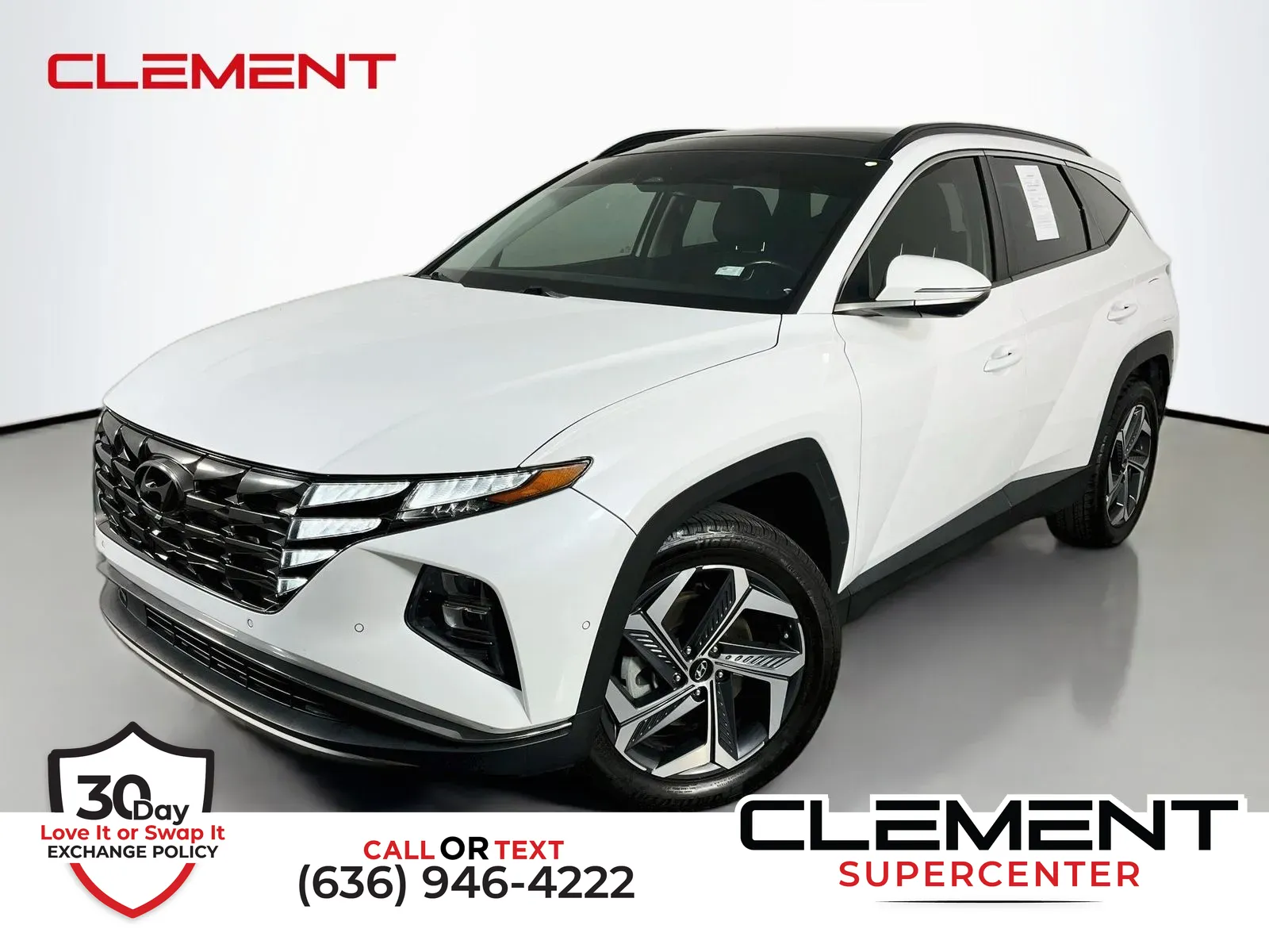 White 2022 Hyundai Tucson Hybrid Limited for sale in Florissant, MO