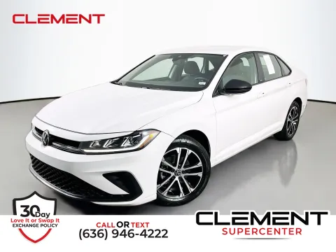 White 2025 Volkswagen Jetta 1.5T Sport for sale in Florissant, MO
