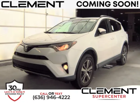 White 2018 Toyota RAV4 XLE for sale in Florissant, MO