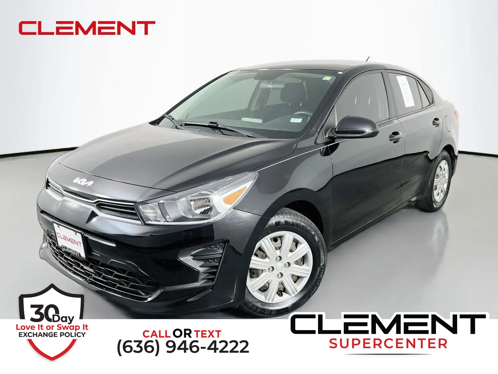 Black 2022 Kia Rio LX for sale in Florissant, MO