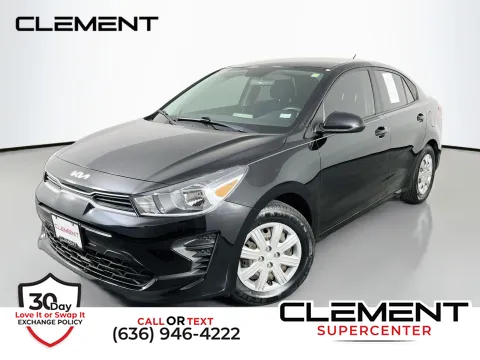 Black 2022 Kia Rio LX for sale in Florissant, MO