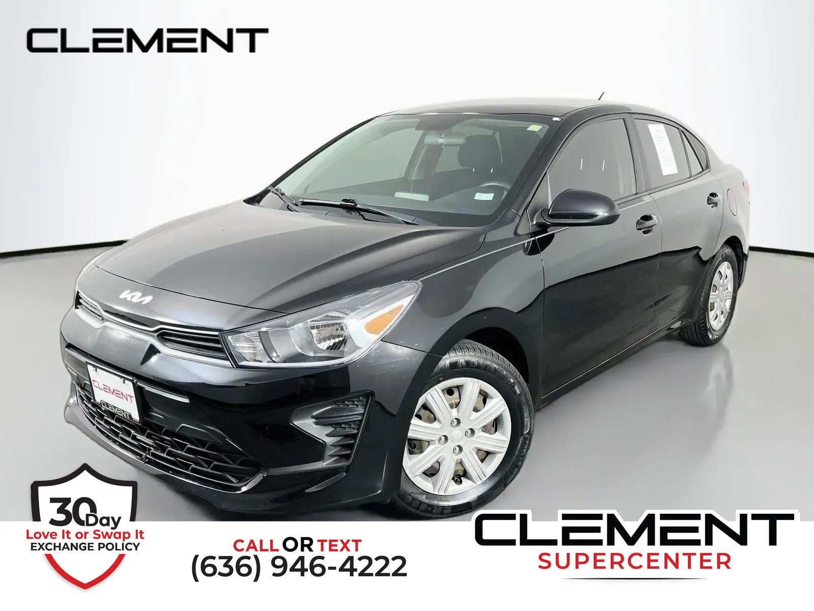 Black 2022 Kia Rio LX for sale in Florissant, MO