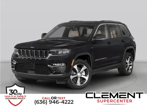 Black 2022 Jeep Grand Cherokee 4xe for sale in Florissant, MO