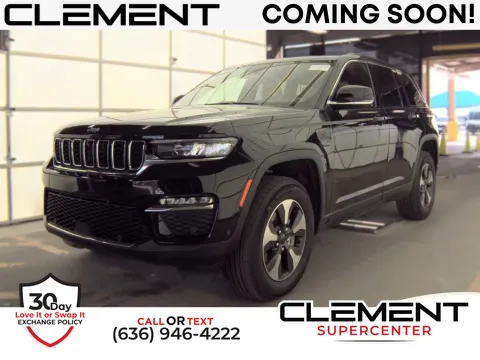 Black 2022 Jeep Grand Cherokee 4xe for sale in Florissant, MO