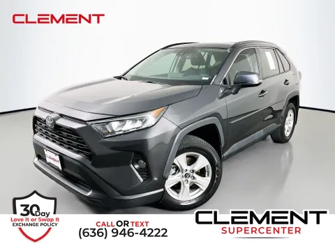 Gray 2019 Toyota RAV4 XLE for sale in Florissant, MO