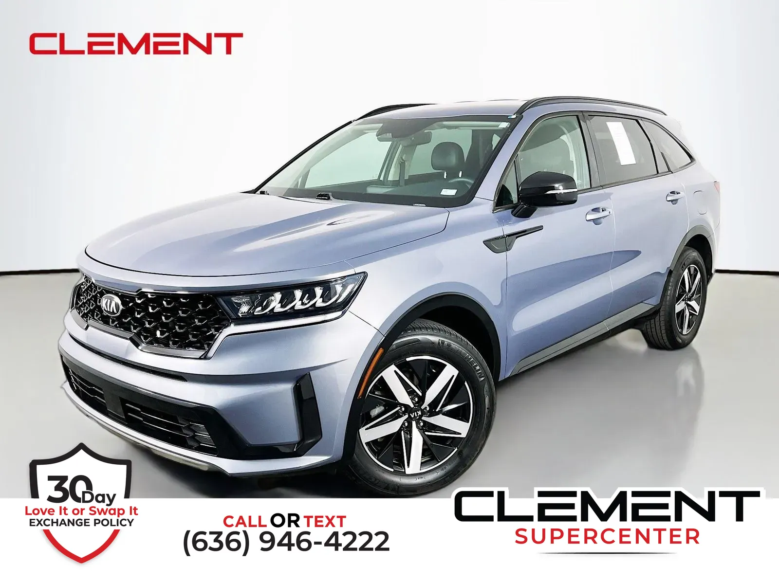 Silver 2021 Kia Sorento EX for sale in Florissant, MO