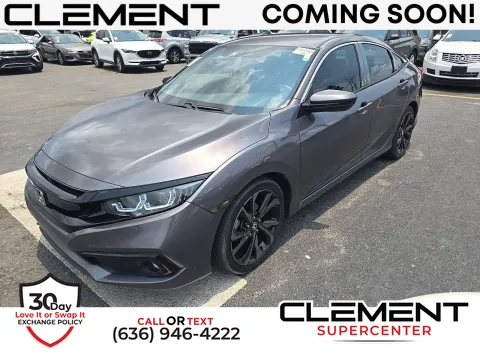 Gray 2019 Honda Civic Sport for sale in Florissant, MO