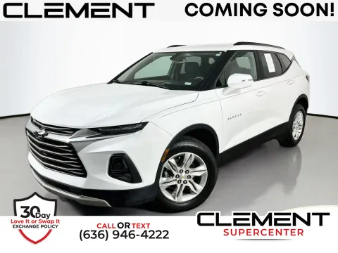White 2021 Chevrolet Blazer LT for sale in Florissant, MO