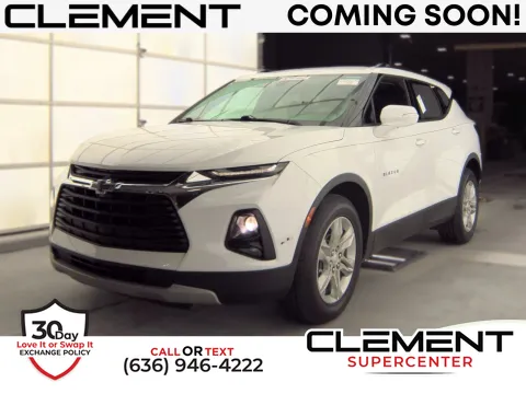 White 2021 Chevrolet Blazer LT for sale in Florissant, MO