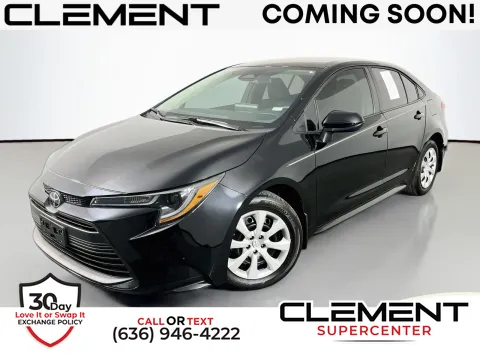 Black 2025 Toyota Corolla LE for sale in Florissant, MO