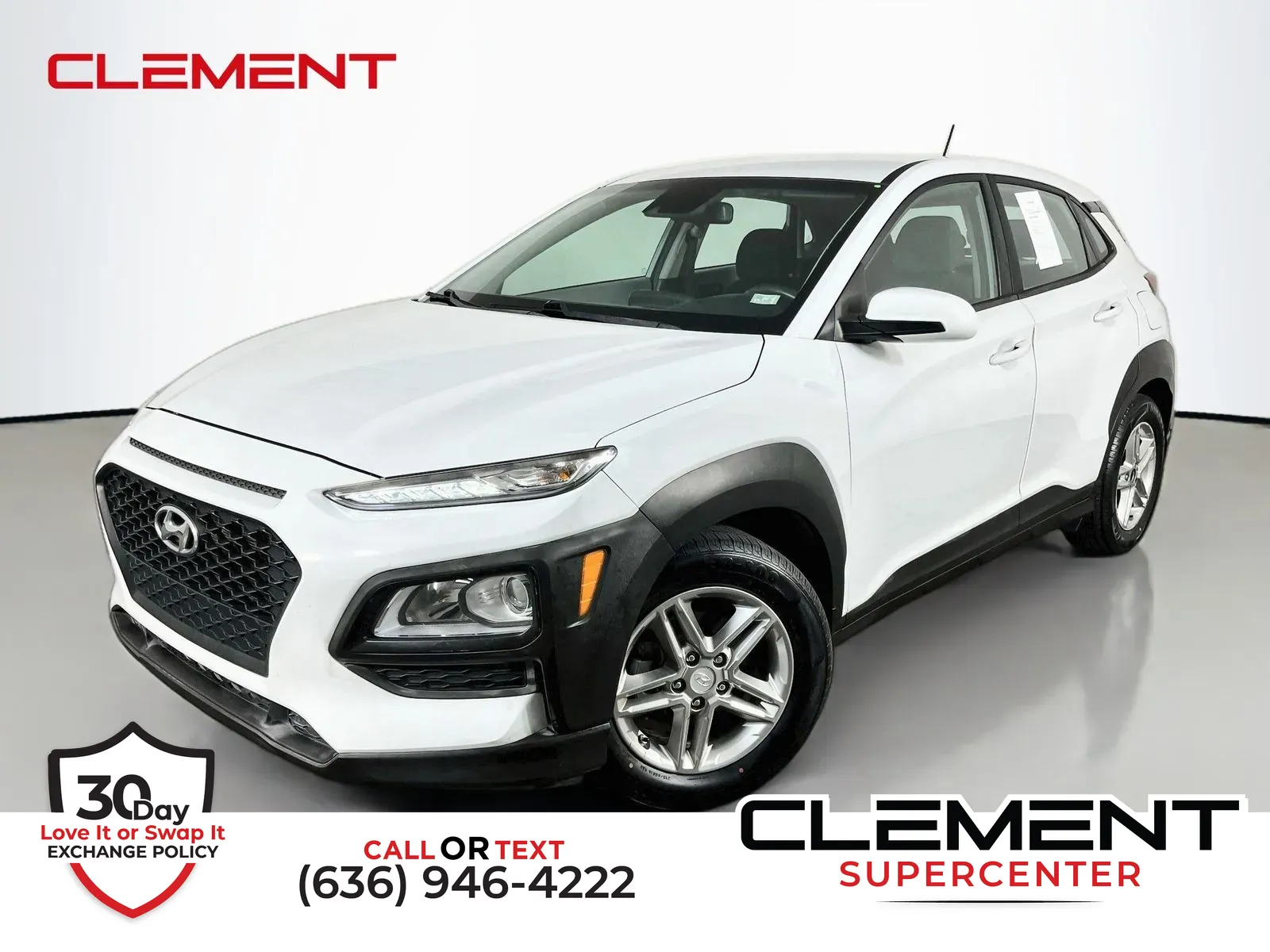 White 2021 Hyundai Kona SE for sale in Florissant, MO