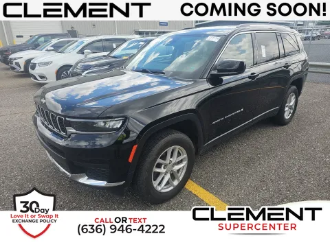 Black 2023 Jeep Grand Cherokee L Laredo for sale in Florissant, MO