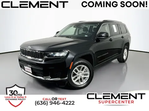Black 2023 Jeep Grand Cherokee L Laredo for sale in Florissant, MO