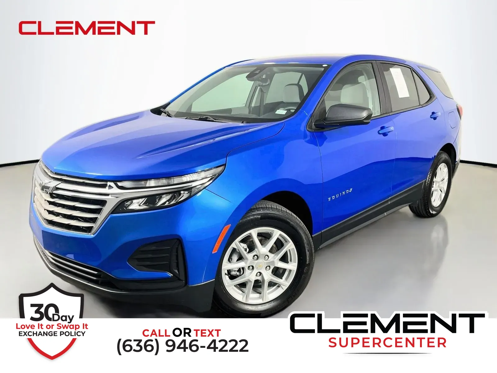 Blue 2024 Chevrolet Equinox LS for sale in Florissant, MO