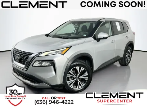 Silver 2021 Nissan Rogue SV for sale in Florissant, MO
