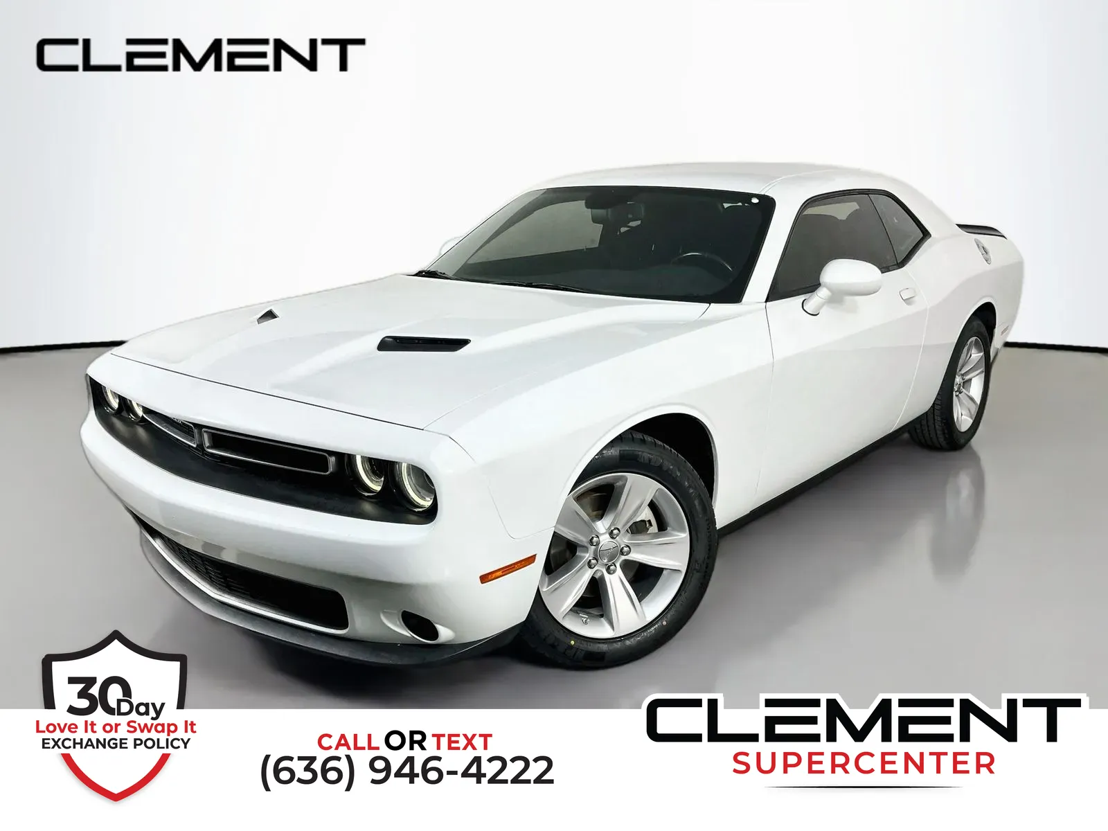 White 2023 Dodge Challenger SXT for sale in Florissant, MO