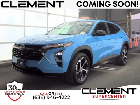 Blue 2024 Chevrolet Trax 1RS for sale in Florissant, MO