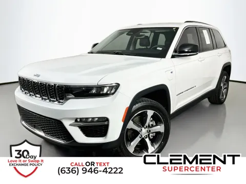 White 2022 Jeep Grand Cherokee 4xe for sale in Florissant, MO