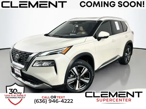 White 2021 Nissan Rogue Platinum for sale in Florissant, MO