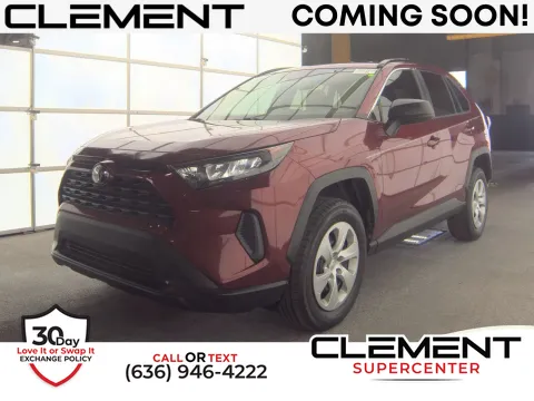 Red 2019 Toyota RAV4 LE for sale in Florissant, MO
