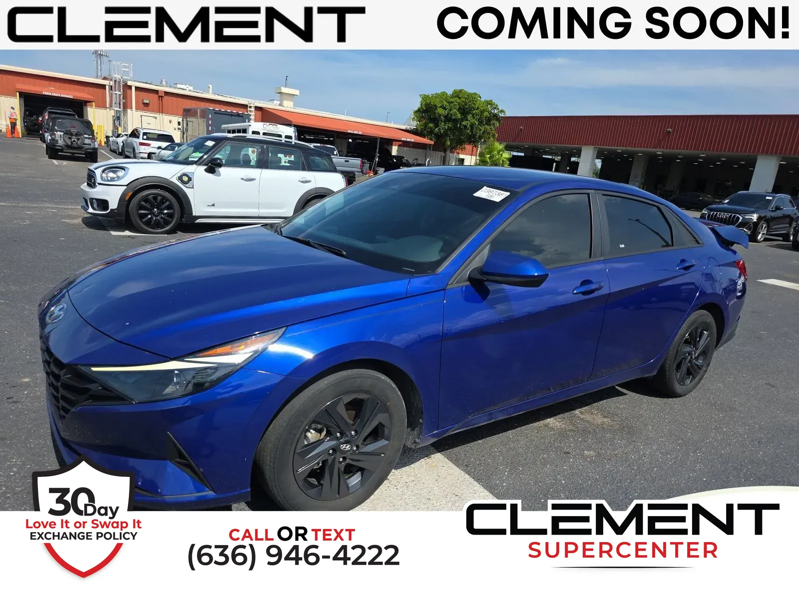 Blue 2023 Hyundai Elantra SEL for sale in Florissant, MO