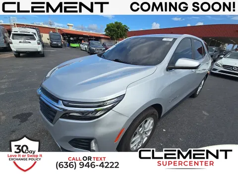 Silver 2022 Chevrolet Equinox LT for sale in Florissant, MO