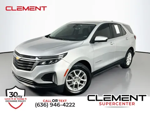 Silver 2022 Chevrolet Equinox LT for sale in Florissant, MO