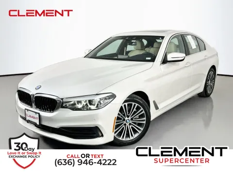White 2019 BMW 5 Series 530i for sale in Florissant, MO