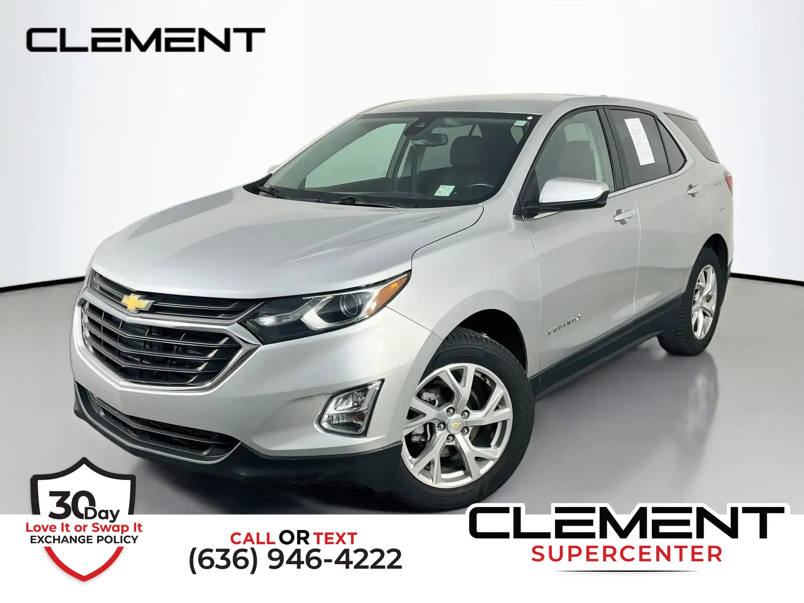 Silver 2020 Chevrolet Equinox LT for sale in Florissant, MO