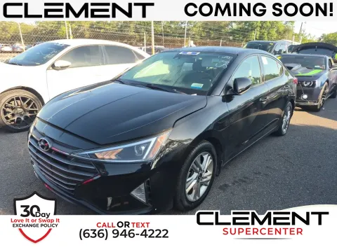 Black 2020 Hyundai Elantra SEL for sale in Florissant, MO