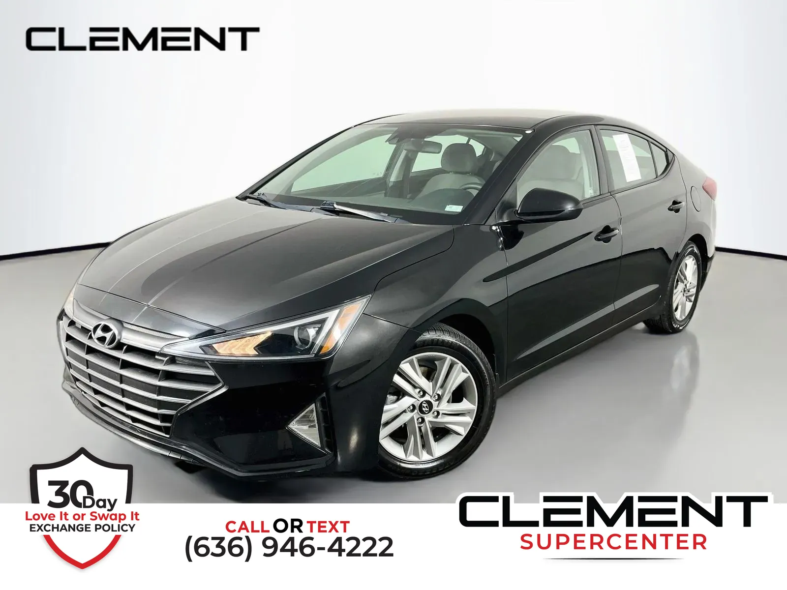 Black 2020 Hyundai Elantra SEL for sale in Florissant, MO