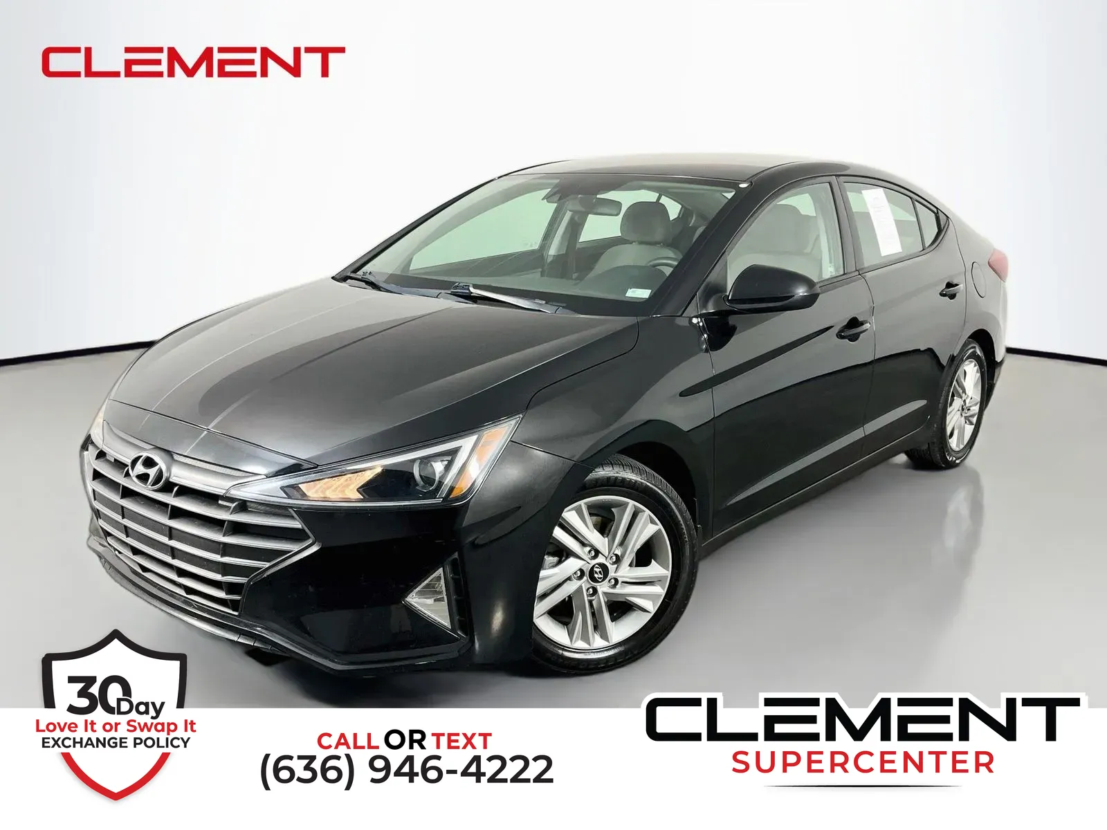 Black 2020 Hyundai Elantra SEL for sale in Florissant, MO