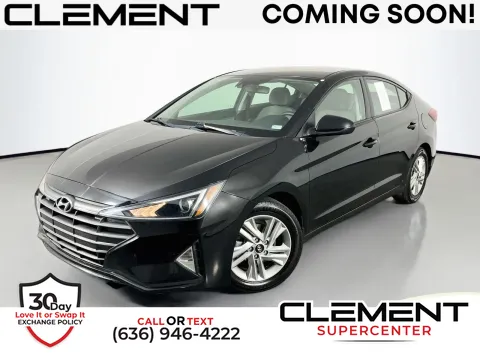 Black 2020 Hyundai Elantra SEL for sale in Florissant, MO