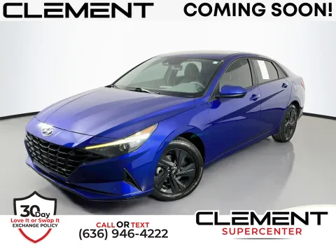 Blue 2022 Hyundai Elantra SEL for sale in Florissant, MO
