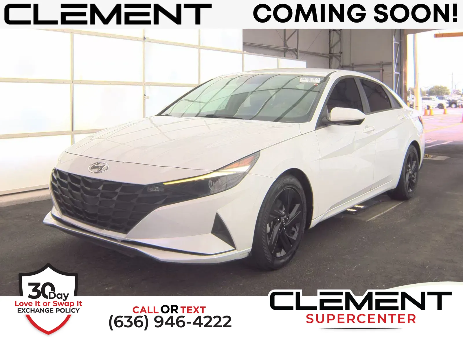 White 2021 Hyundai Elantra SEL for sale in Florissant, MO