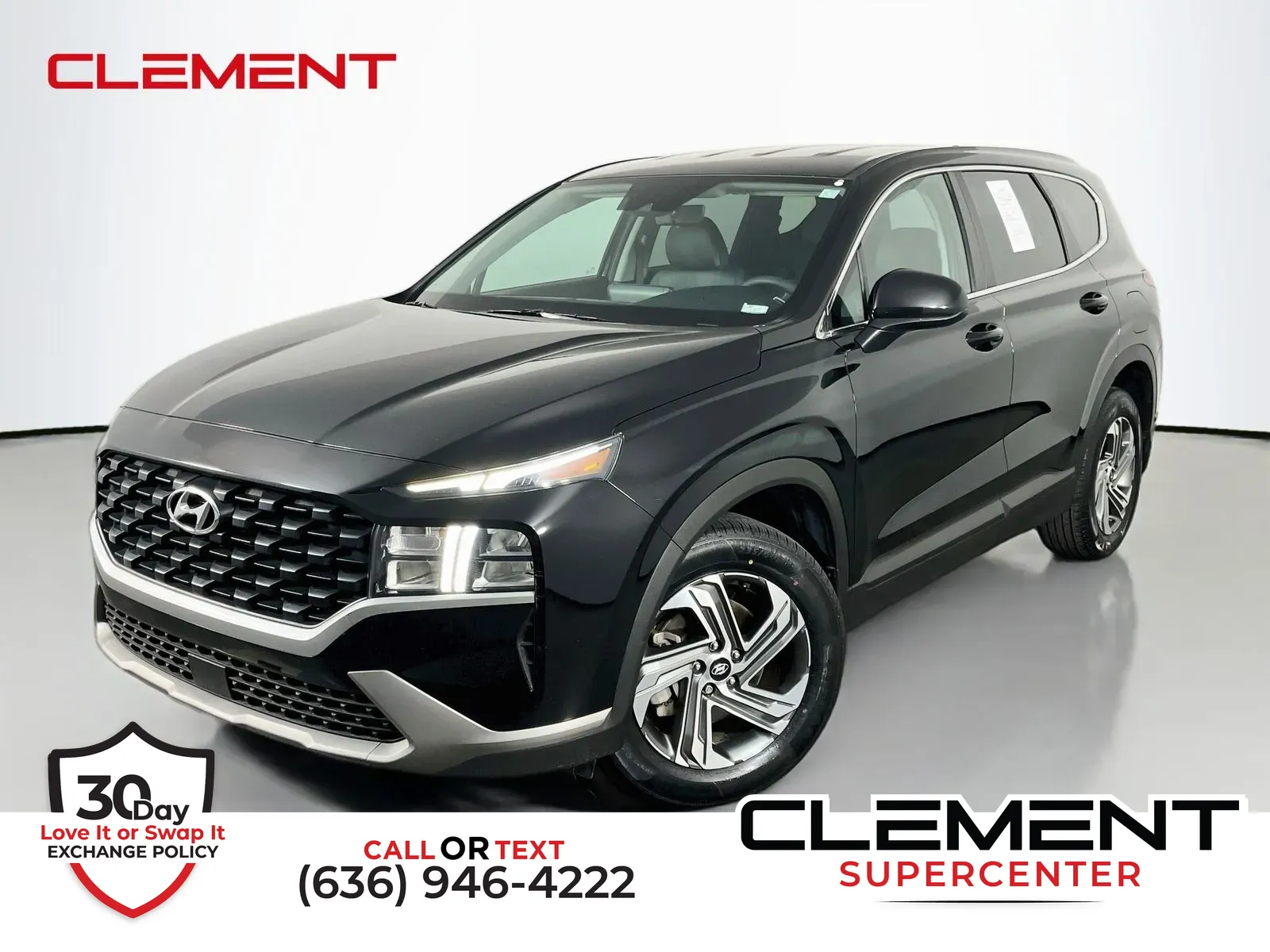 Black 2023 Hyundai Santa Fe SE for sale in Florissant, MO