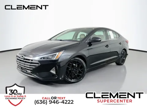 Black 2019 Hyundai Elantra Limited for sale in Florissant, MO