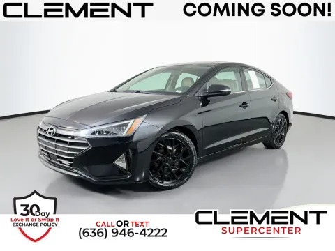 Black 2019 Hyundai Elantra Limited for sale in Florissant, MO