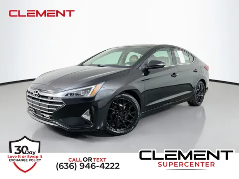 Black 2019 Hyundai Elantra Limited for sale in Florissant, MO
