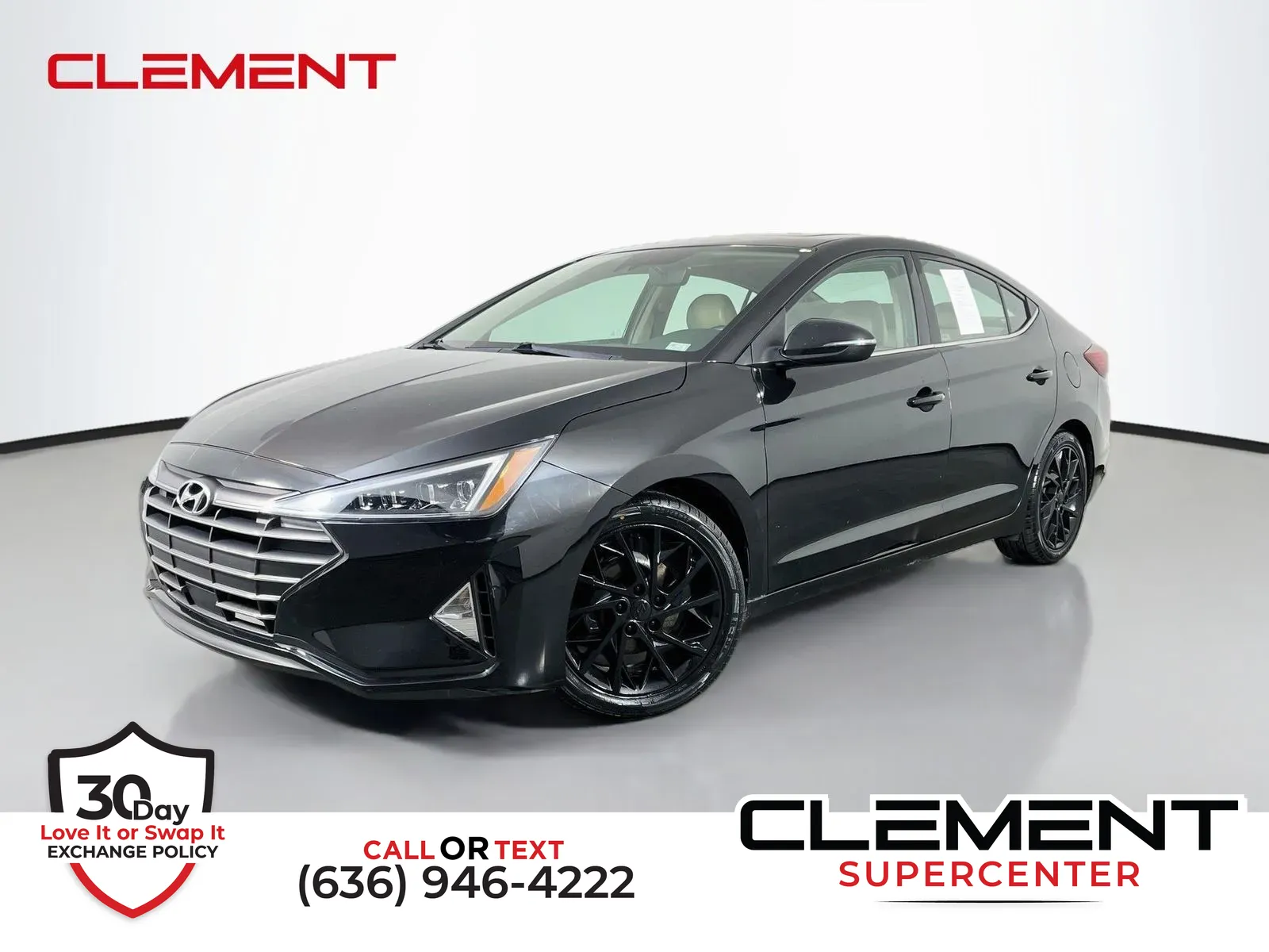 Black 2019 Hyundai Elantra Limited for sale in Florissant, MO