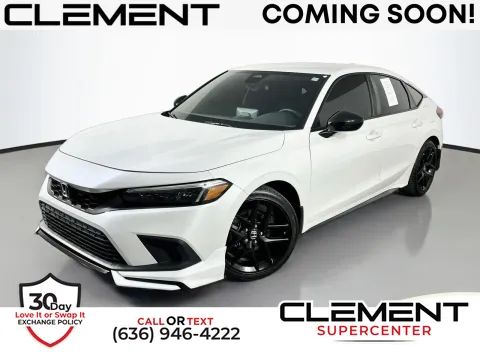 White 2023 Honda Civic Sport for sale in Florissant, MO