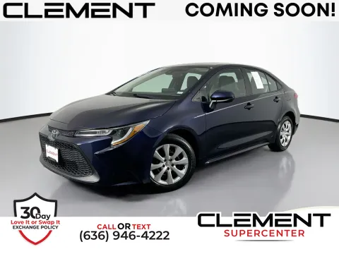 Blue 2022 Toyota Corolla LE for sale in Florissant, MO