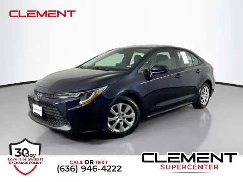 Blue 2022 Toyota Corolla LE for sale in Florissant, MO