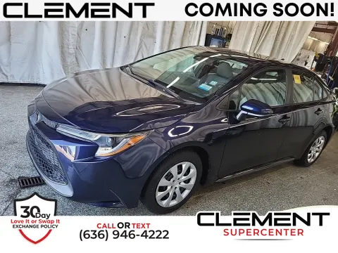 Blue 2022 Toyota Corolla LE for sale in Florissant, MO