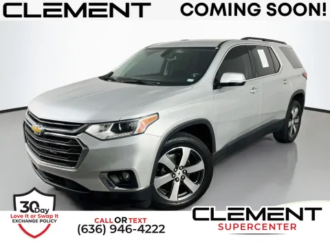 Silver 2019 Chevrolet Traverse 3LT for sale in Florissant, MO