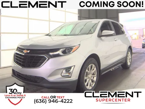 Silver 2021 Chevrolet Equinox LT for sale in Florissant, MO