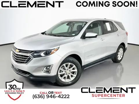 Silver 2021 Chevrolet Equinox LT for sale in Florissant, MO